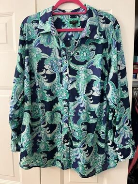 Talbots Cotton Button Down